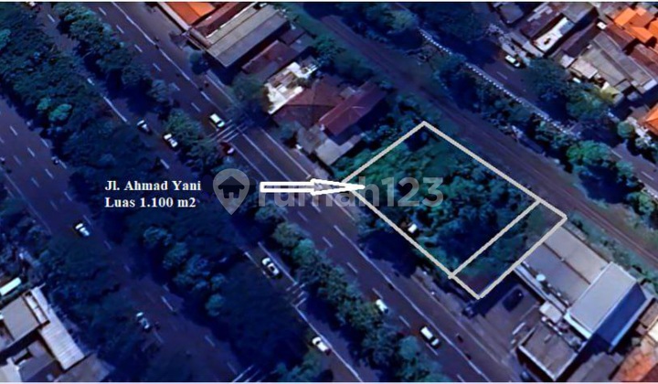 Tanah Nol Jalan Surabaya Ahmad Yani, Komersial Pusat Kota