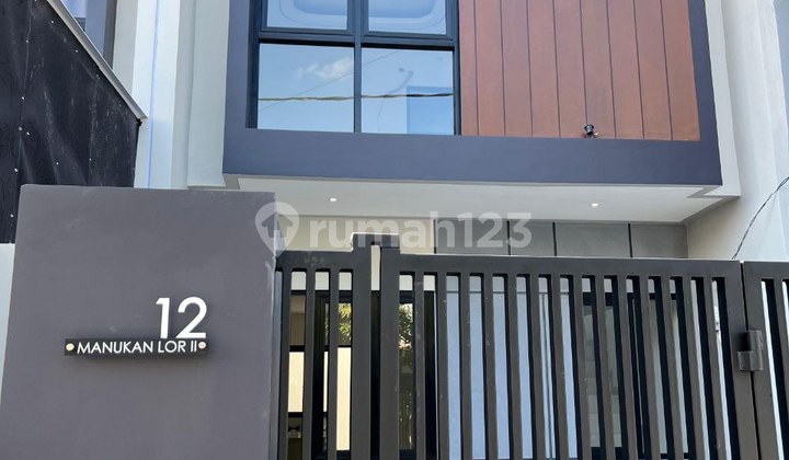 Rumah baru 2 lantai di manukan surabaya dekat darmo tandes
