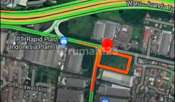 Factory Warehouse Land in Berbek, Waru, Rungkut, Surabaya