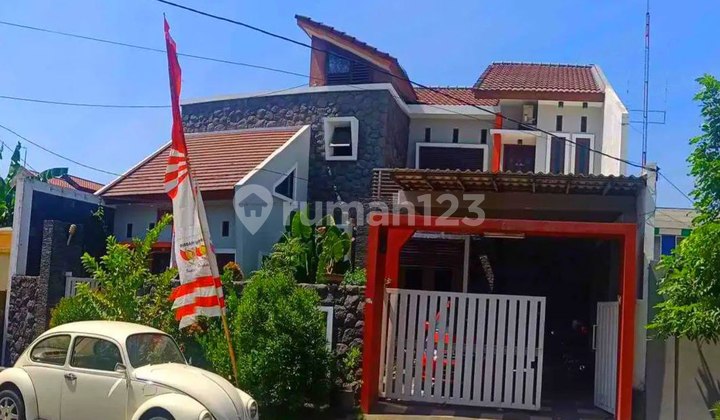Rumah 2 Lantai Gayungsari Barat Dekat Kebonsari Ketintang