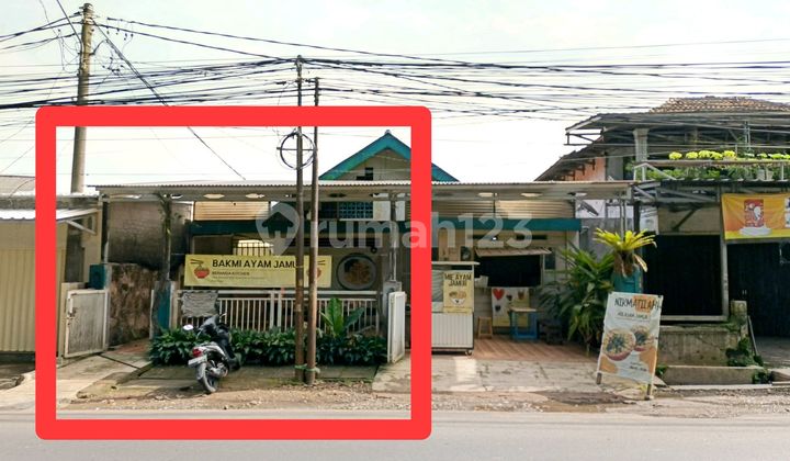 Rumah untuk Usaha ‎Lokasi di Pinggir Jalan Raya Gunung Batu Bogor
