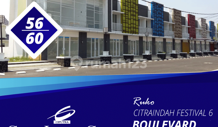 Shop House for Sale Ready to Occupy in Jonggol 60.0 M²