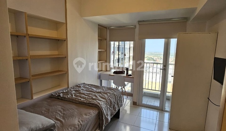 For Rent PIK 2 Tokyo Riverside Apartment Studio Size 21m2 Fully Furnished Great View! (Ready to Use!!)