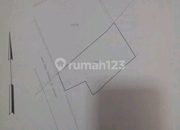 Strategic Land 3606m² in Sukorejo Pasuruan with Natural View