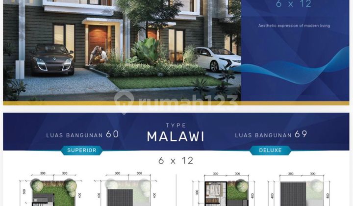 Rumah Baru Citraland Nwl 2 Lantai Murah Poll Only 1.15 M Nego 2