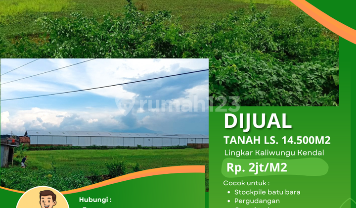 Land for Sale – Strategic Location Near KIK Kendal Land for Sale – Strategic Location Near KIK Kendal