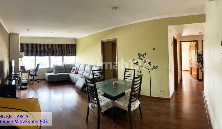 Murah !! DIJUAL APARTEMEN MITRA SUNTER FURNISHED LT 9