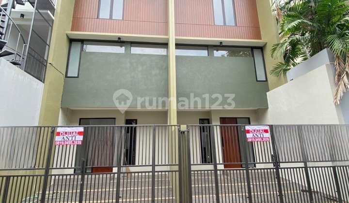 Cheap!! New House For Sale in Kelapa Gading Ready to Live Flood Free 2 Adjacent Units Beautiful and Serene