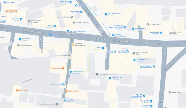 For Sale Land Calculation on Arjuna Main Road. Very Strategic. 2