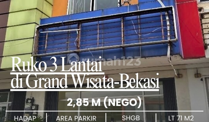 Ruko 3 Lantai Dekat Pintu Tol Grand Wisata Bekasi,,Yakinlah,, Ruko 3 Lantai Dekat Pintu Tol Grand Wisata Bekasi,,Yakinlah,,