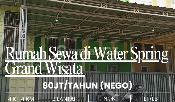 Rumah Sewa Unfurnished di Water Spring Grand Wisata,,Yakinlah,,, Rumah Sewa Unfurnished di Water Spring Grand Wisata,,Yakinlah,,,