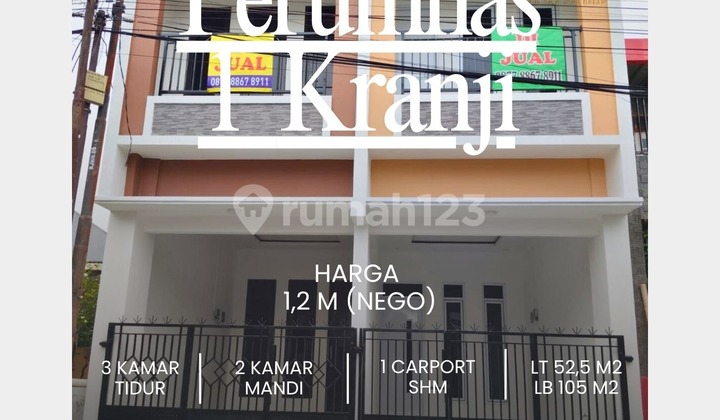 Lokasi Rumah Ini Strategis Banget di Perumnas 1 Bekasi,Yakinlah,,