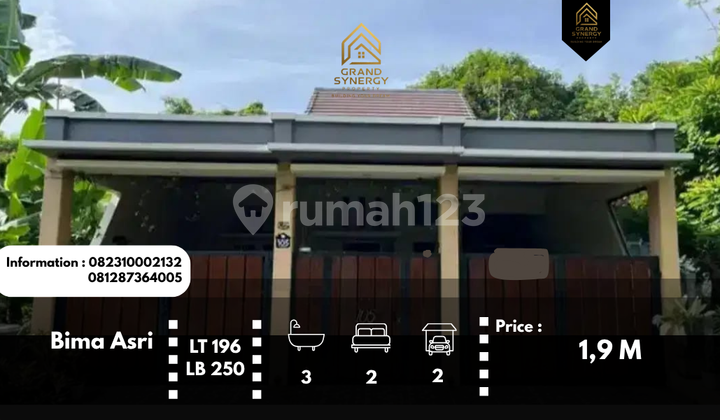 Rumah Nyaman dan Sejuk di Bima Asri Langsung Huni, Yakinlah,, Rumah Nyaman dan Sejuk di Bima Asri Langsung Huni, Yakinlah,,