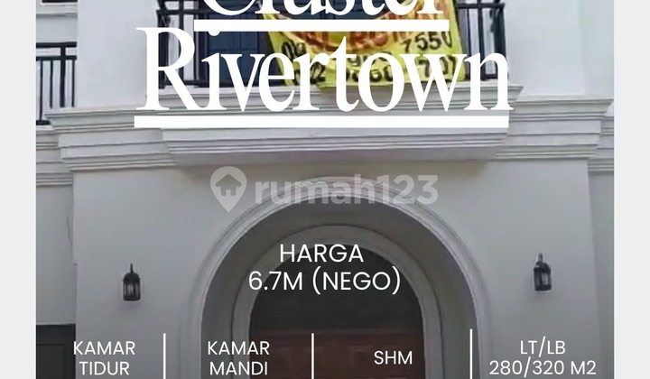 Cluster Rivertown Grand Wisata Dekat kemana-mana,,,Yakinlah,,,, 1
