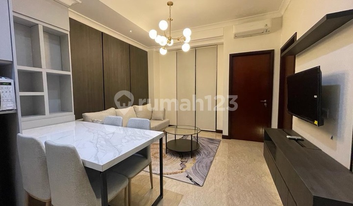 Sewa Apartemen Permata Hijau Suites 2br Full Furnished 2