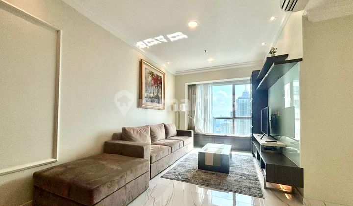 For Rent: Gandaria Heights Apartment, South Jakarta, 3 Bedrooms Furnished