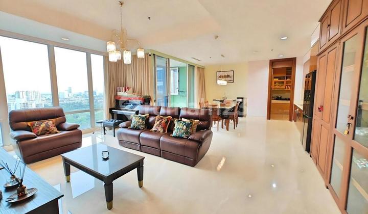 For Rent Apartment The Elements South Jakarta 3+1BR Fully Furnished