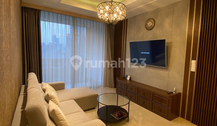 For Rent Apartment The Elements Location In South Jakarta - 2+1Br Modern Fully Furnished 2