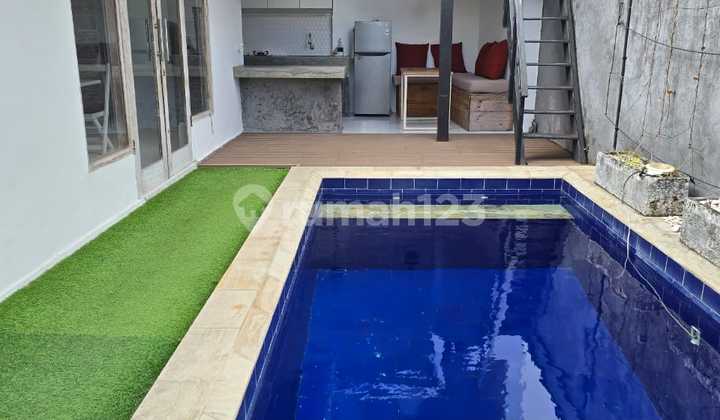 DISEWAKAN VILLA WHITE WASH SEMI CLASSIC STYLE WITH PRIVATE POOL DI KEROBOKAN DISEWAKAN VILLA WHITE WASH SEMI CLASSIC STYLE WITH PRIVATE POOL DI KEROBOKAN