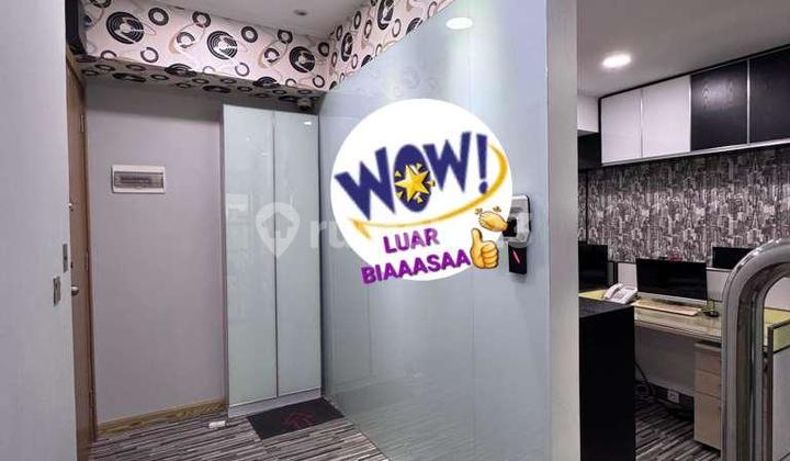 For Quick Sale: Office Unit at The Mansion Bougenville Tower Fontana, Fully Furnished, Ready to Occupy, North Jakarta