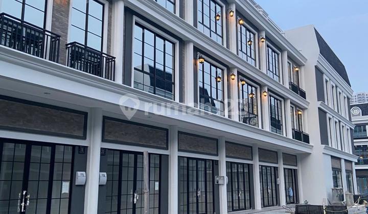 DISEWAKAN RUKO HARVARD 4,5 X 15 m2 PIK2 brand New siap huni 