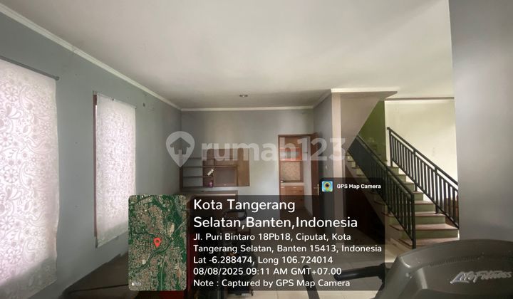 Very Cheap House LT 288m2 in Puri Bintaro Housing Complex, Ciputat, South Tangerang 2