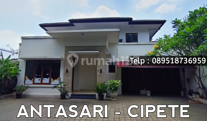 Antasari Cipete - Rumah Mewah Siap Huni Pinggir Jalan Raya Di Antasari Jakarta Selatan