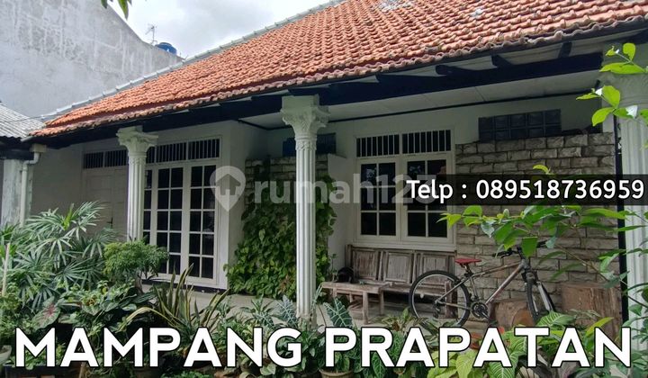 Mampang Prapatan - Rumah Lama Hitung Tanah Dan Lokasi Tenang Di Mampang Prapatan