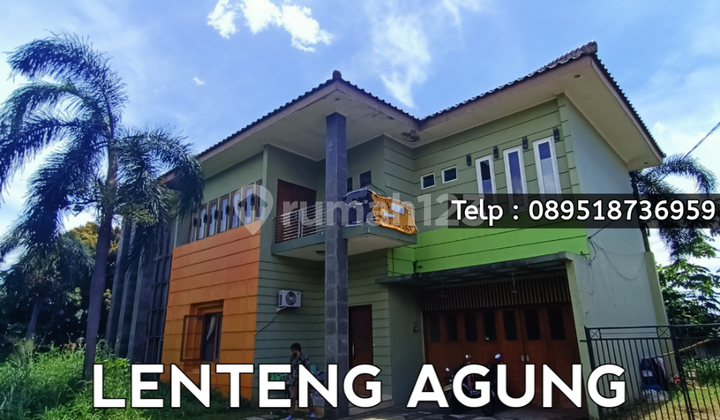 Lenteng Agung - Rumah Tinggal Siap Huni Dalam Townhouse Pinggir Jalan Raya