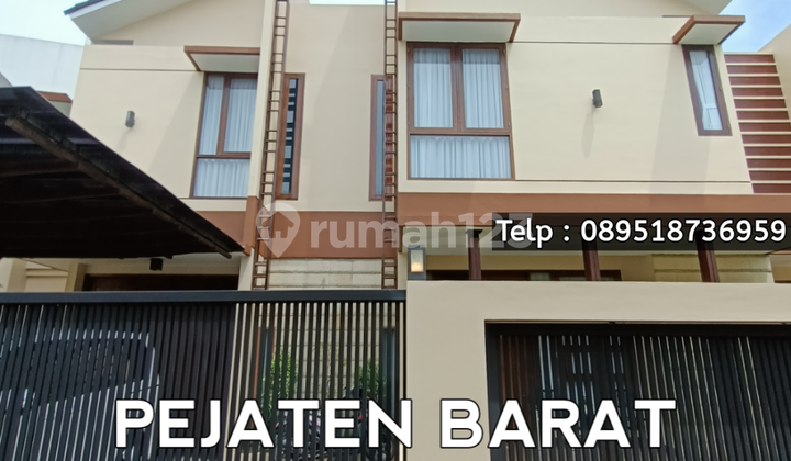Pejaten West - Modern Tropical House Ready to Occupied Within Private Complex