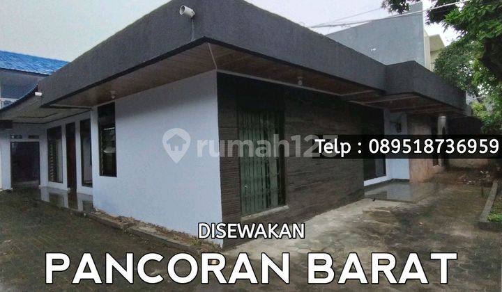 Sewa Pancoran Barat - Rumah Lama Siap Huni Tidak Banjir Di Pancoran Barat Jakarta Selatan