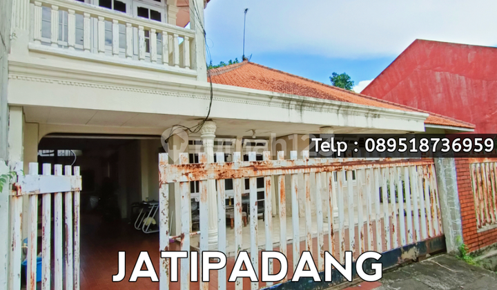 Jatipadang - Rumah Lama Hitung Tanah Dekat ke Pejaten Park Mall Pasar Minggu