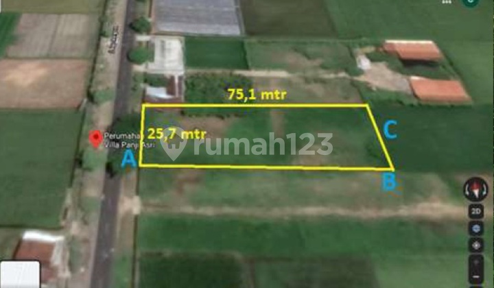 Jual Tanah Jalan Raya Mangaran Situbondo Jawa Timur