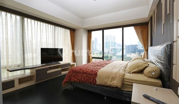 Apartemen Cantik 3 Kamar Tidur Furnished Siap Huni Tidur Di Verde Kuningan Lokasi Strategis 