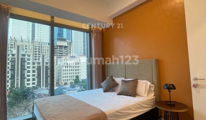 57promenade 2 BR 103m Full Furnished Harga 6M Jakarta Pusat