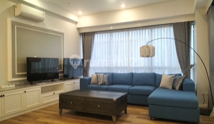 Apartemen Mewah Sudah Renovasi 3 Kamar Tidur Siap Huni Di One Park Residence