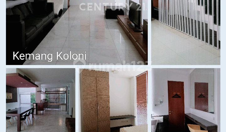 3-Story House in Kemang Koloni with a Swimming Pool