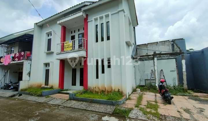 For Sale Cheap House Cul-de-sac Corner Cluster 2 Floors, River View at Bogor Nirwana Residence South Bogor