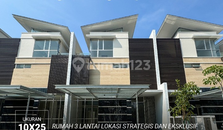 Vco-Dijual Rumah Golf Island Cluster The Chopin Signatur Tipe 10x25 