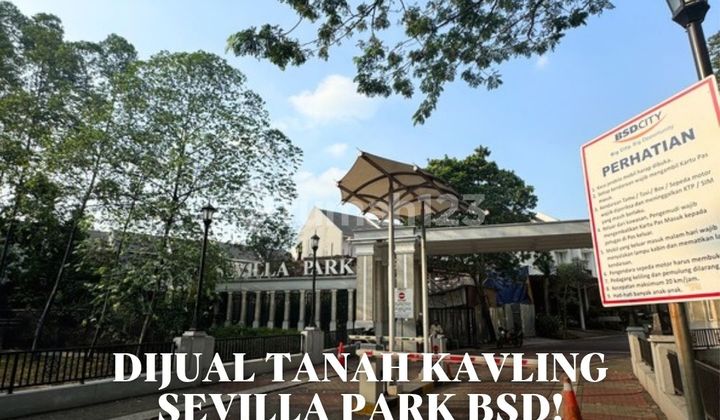 Vco - Land for Quick Sale at Sevilla Park BSD Vco - Land for Quick Sale at Sevilla Park BSD