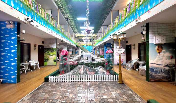 Disewakan Hotel Boulevard Buahbatu Bandung 1700m2