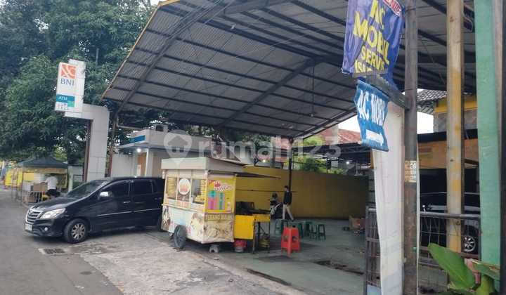 Disewakan Ruang Usaha 2 Lantai di Jl. Raya Tajem - Ideal untuk Bengkel/Car Wash