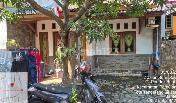 Rumah Pamulang, Tangerang Selatan SHM Pondok Benda Indah Rumah Pamulang, Tangerang Selatan SHM Pondok Benda Indah