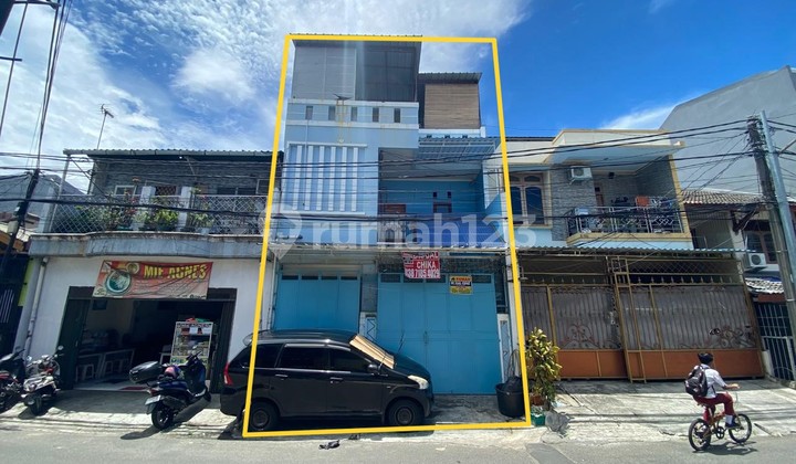 Rumah 4 Lantai Strategis Cocok untuk Usaha di Area Sunter , Jakut