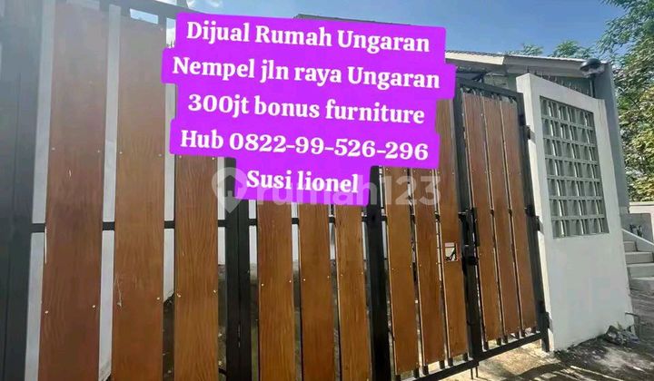 Strategic House Attached to Leyangan Road, East Ungaran 2