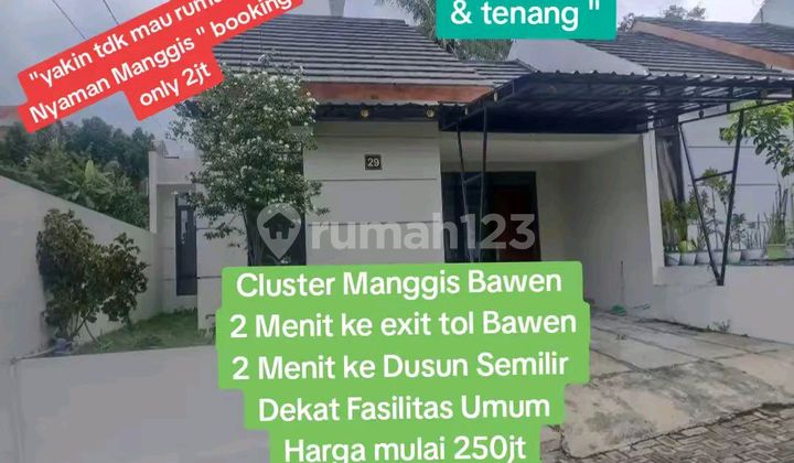 Cluster Bawen Dekat Exit Tol Bawen 2