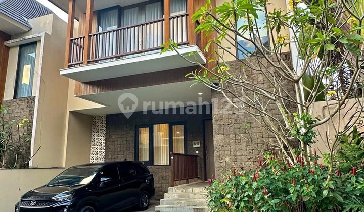 For Sale/rent Villa Full Furnished Siap Huni Dalam Cluster Eksklusif Area Jimbaran Bali Dekat Gwk