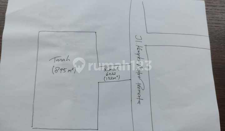 Super Langka! Rumah Cluster Metro Permata - Lt 1.027 M², Posisi Ngantong, Renovasi Total 2025 2