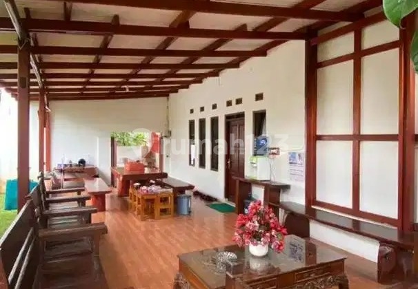 Turun Harga Dijual Rumah Villa +Cafe Halaman Luas Pakuhaji Bandung Bara