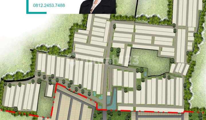 Ruko Cowastra Terdepan Cluster bisa KPR Harga Promo.jual Cepat